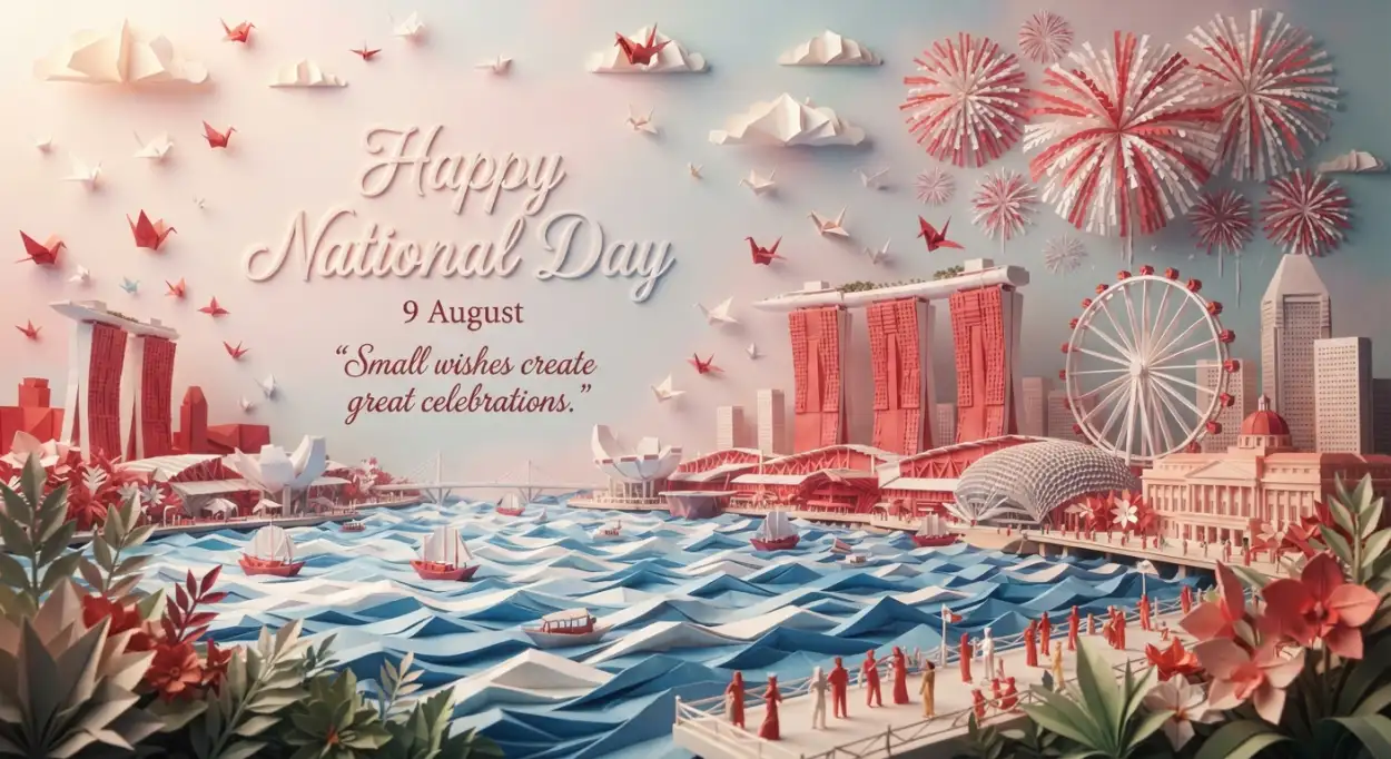 Free Download Singapore National Day 2026 Patriotic Wallpaper - High Quality Singapore National Day 2026 Image