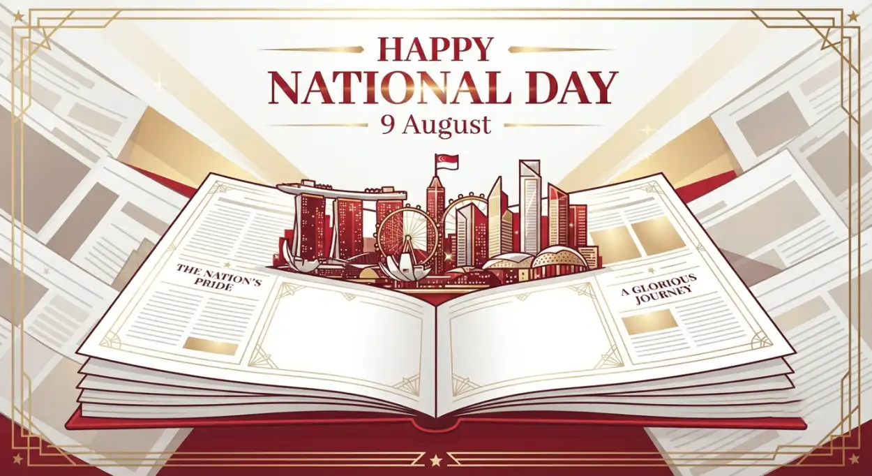 Free Download Singapore National Day 2026 Vector Illustration Free - High Quality Singapore National Day 2026 Image