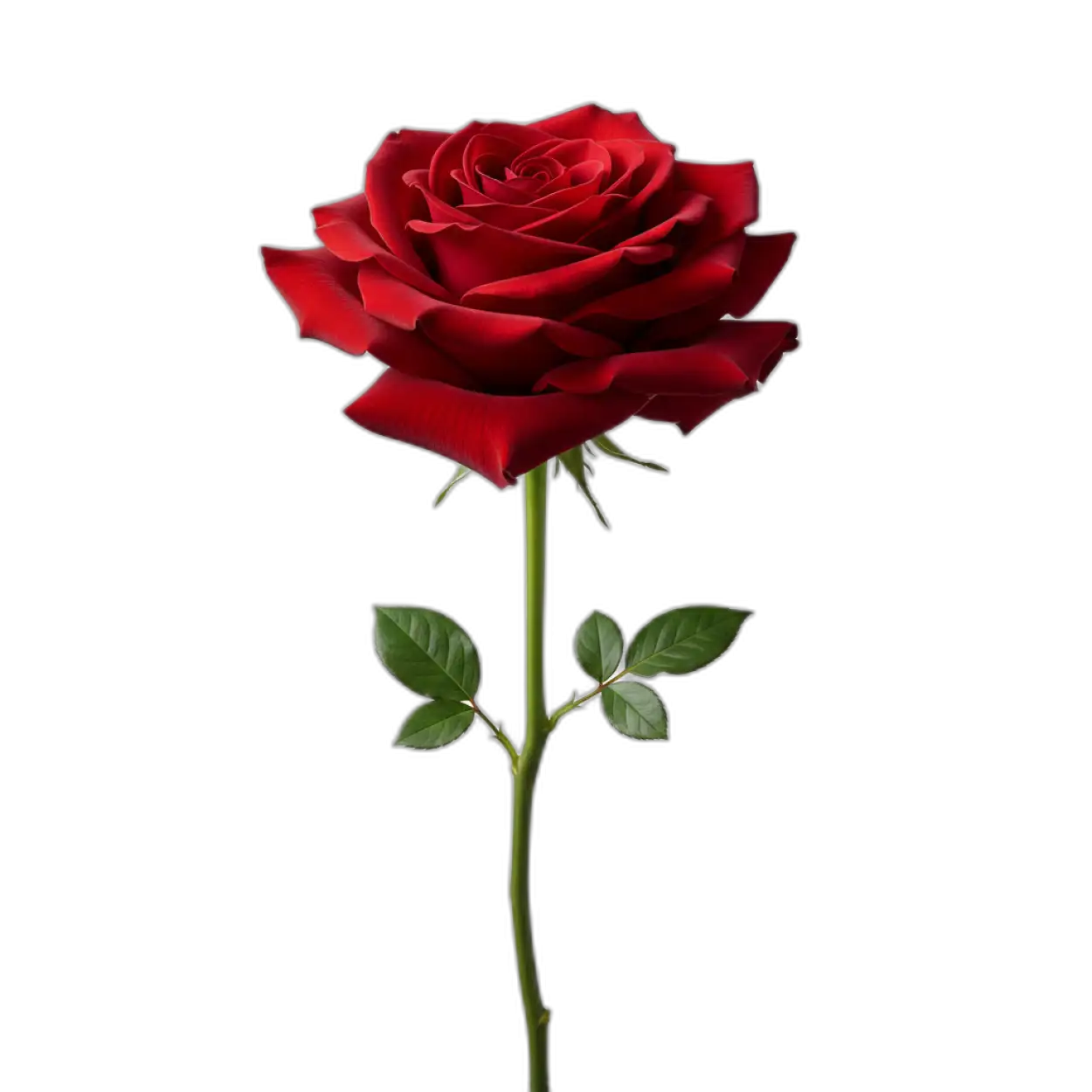 single red rose png without background hd quality