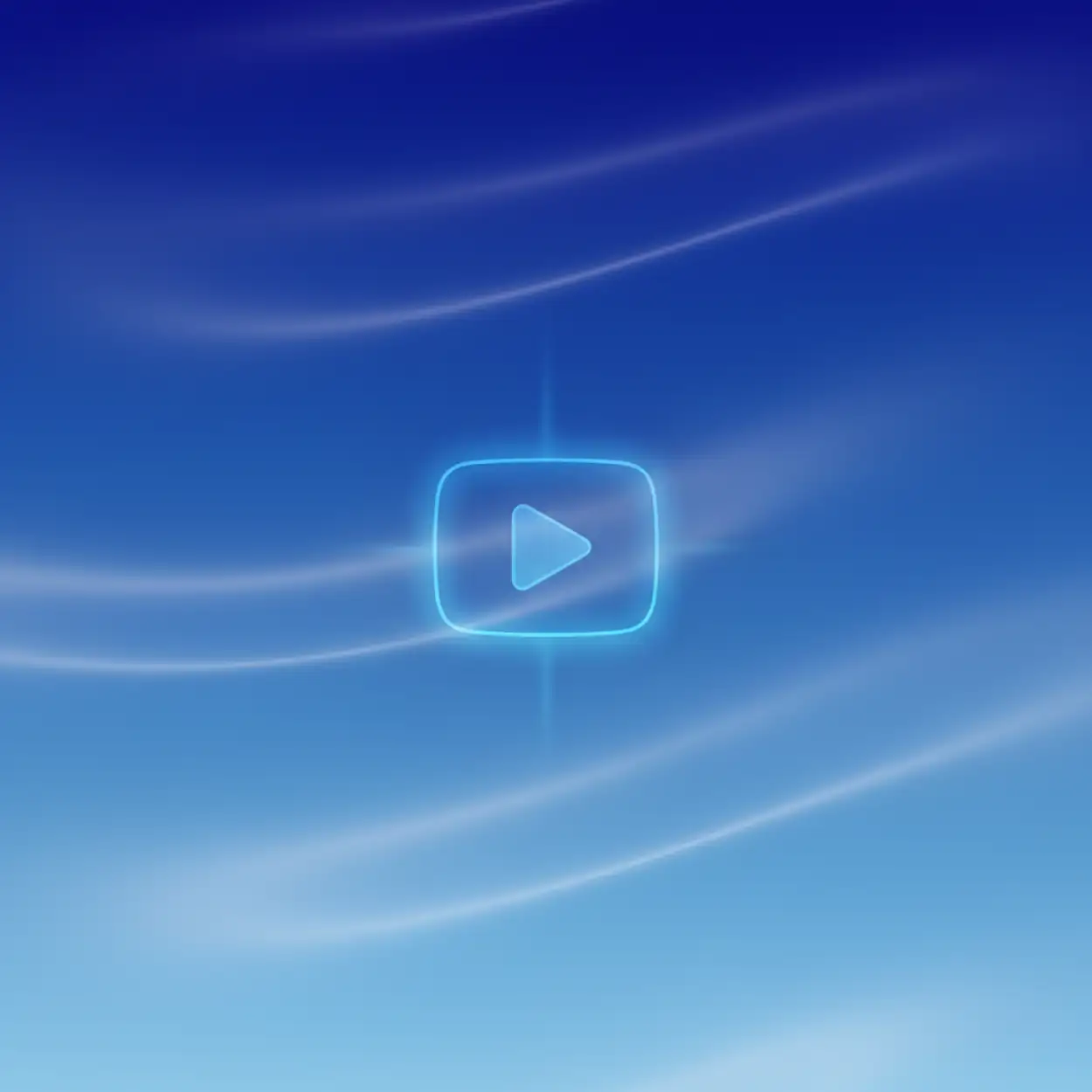 sky blue YouTube thumbnail background for tech channel