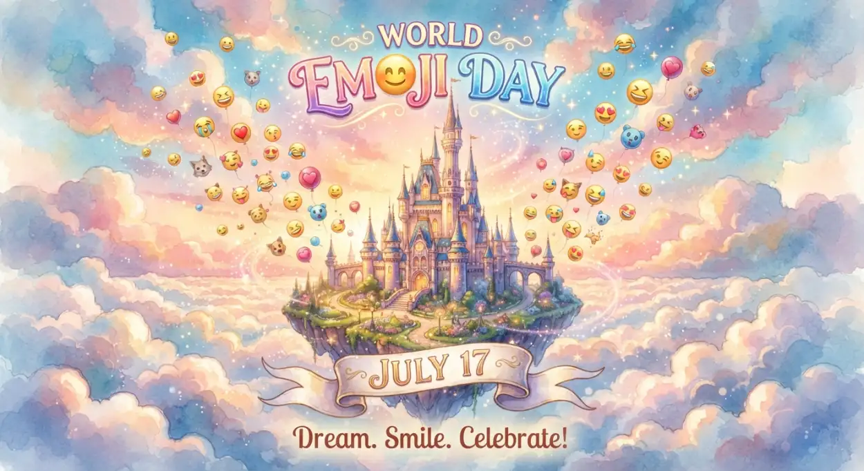 Free Download Smile Emojis For Celebration - High Quality World Emoji Day 2026 Image