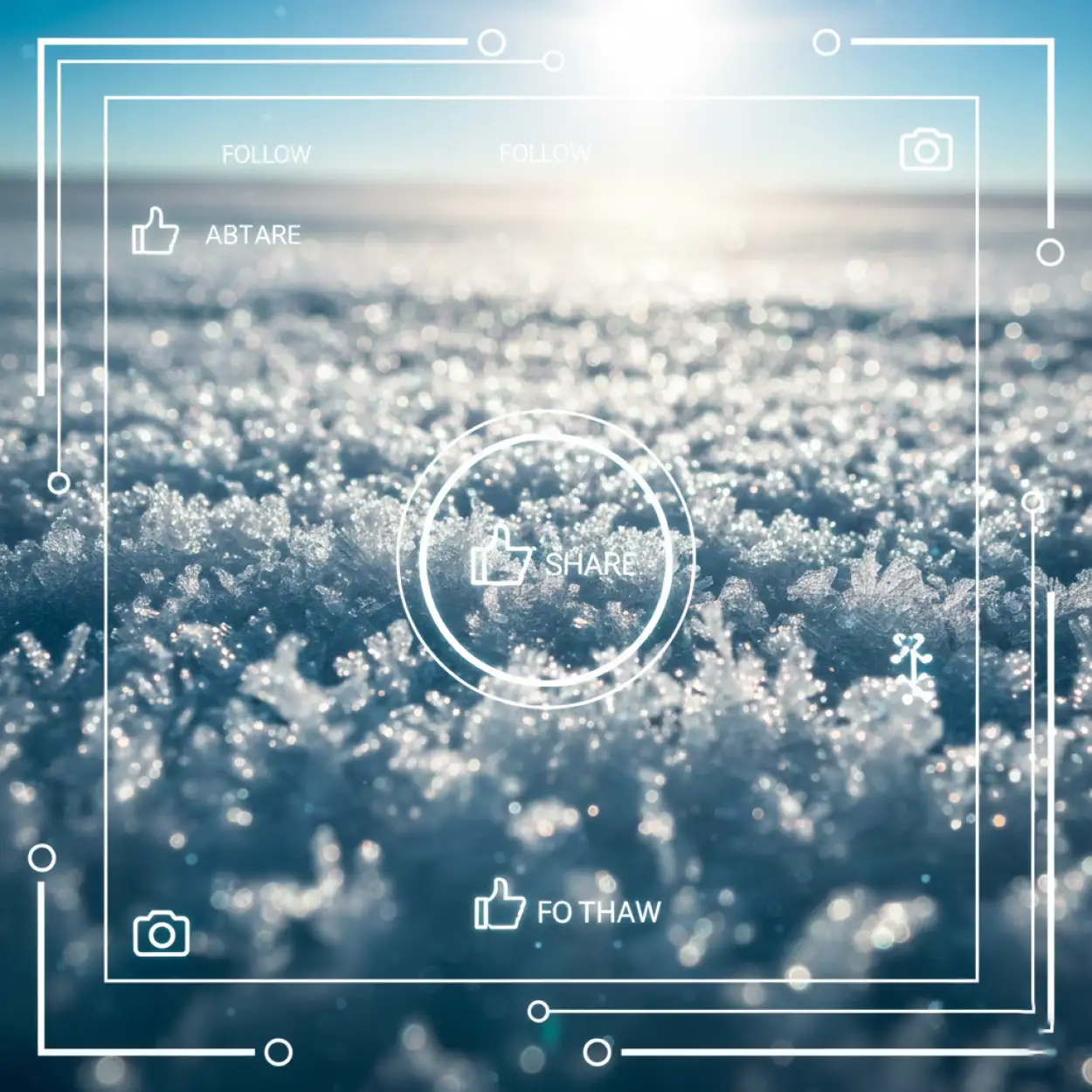 snow background images for blog header