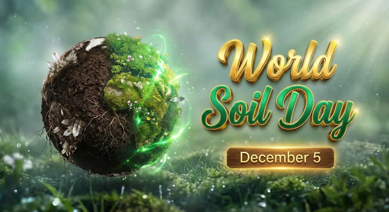 Free Download Soil Pollution Awareness Poster On World Soil Day - High Quality World Soil Day Background