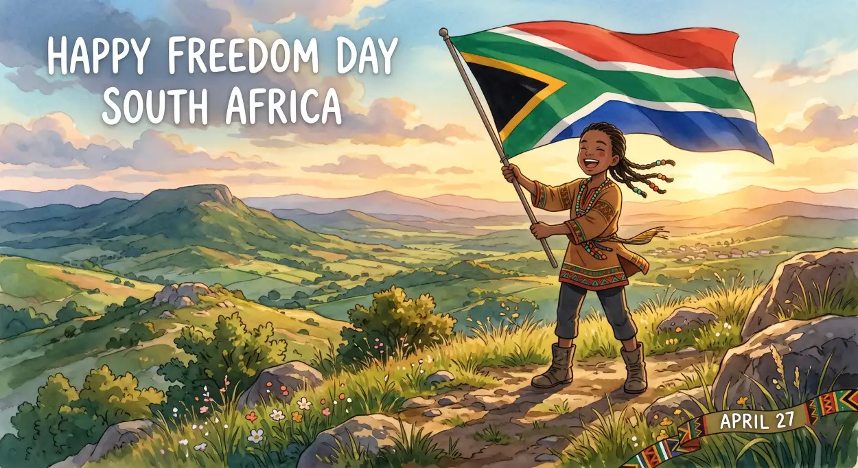 Free Download South Africa Freedom Day Quotes Captions Images 2026 - High Quality Happy Freedom Day South Africa Wishes 2026 Image