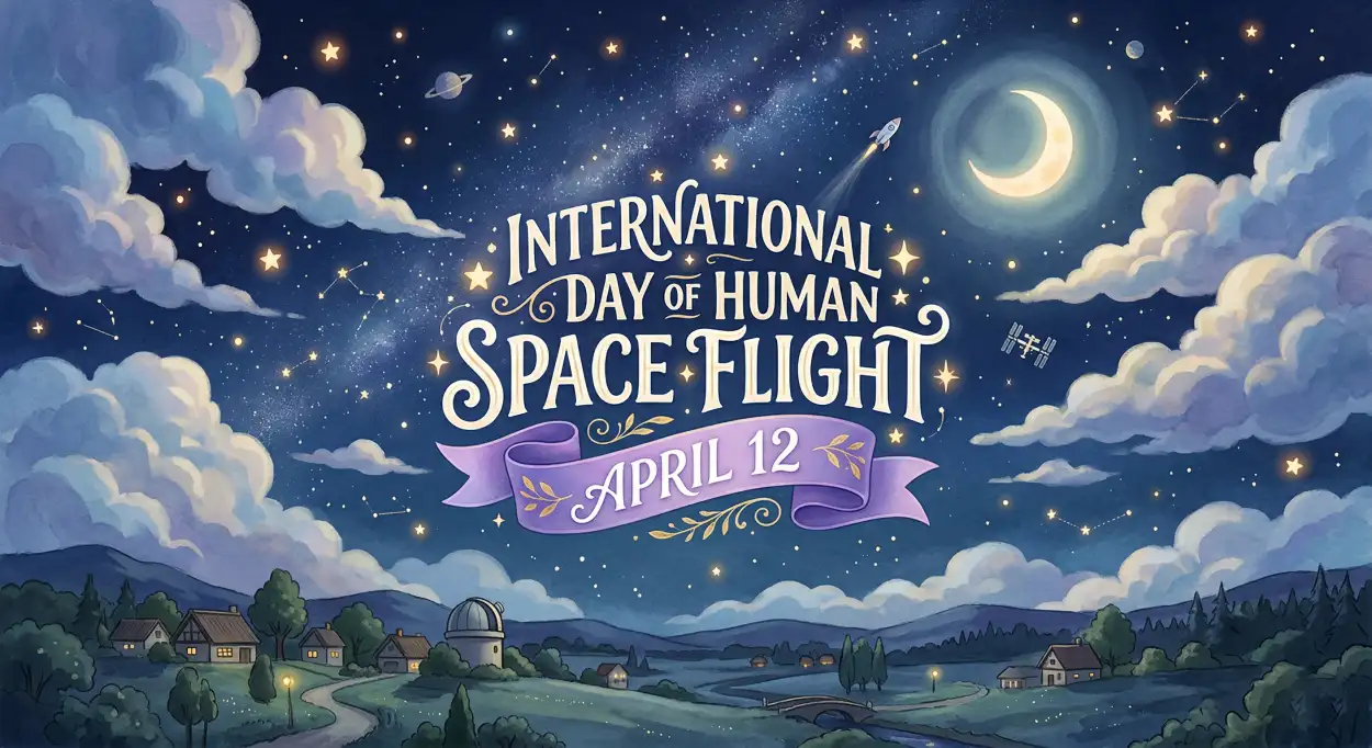 Free Download Space Flight Day Reels Ideas 2026 - High Quality International Day Of Human Space Flight 2026 Image