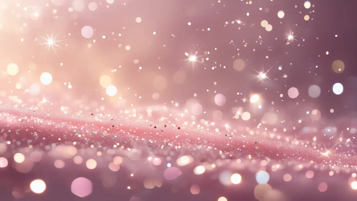 sparkle background with 3D light particles