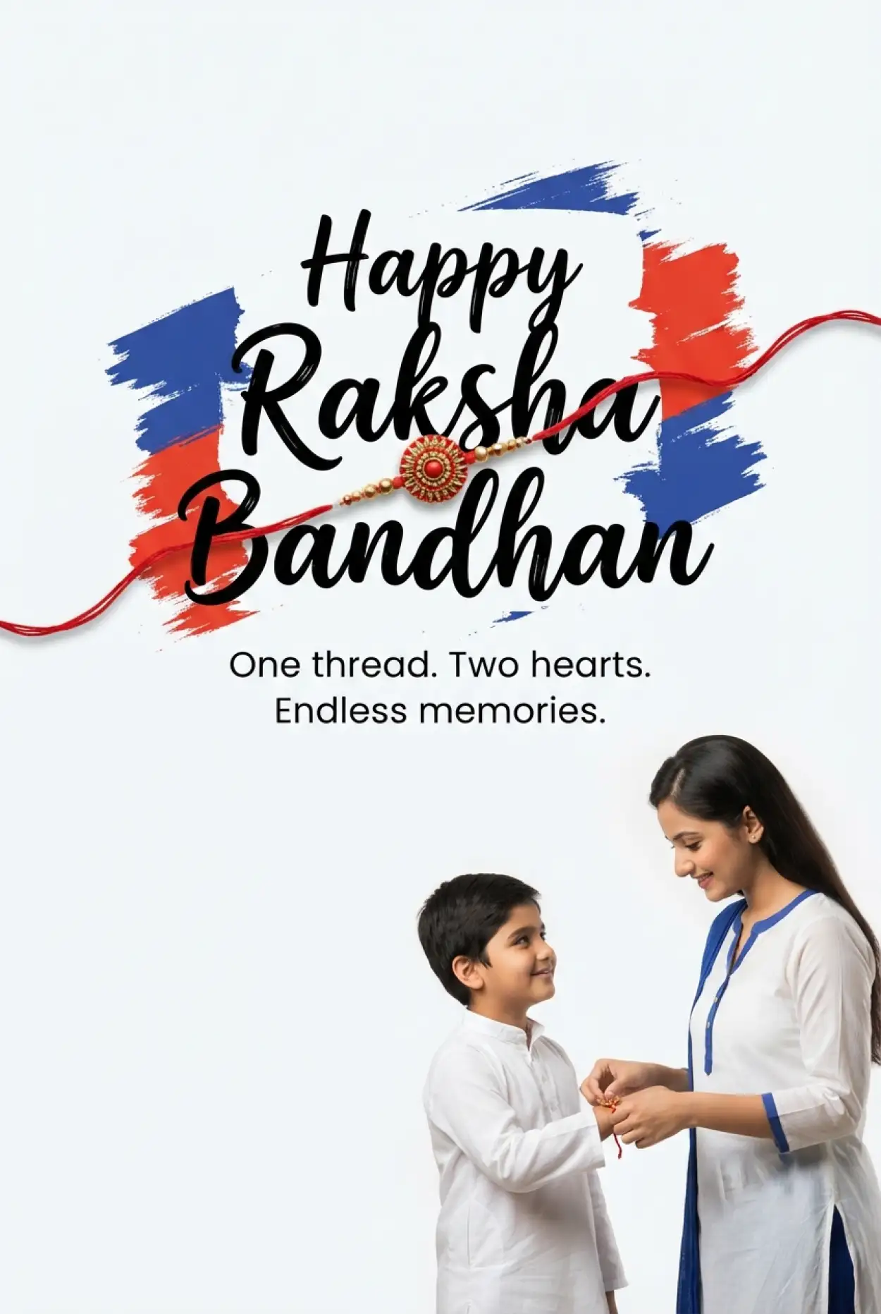 Free Download Special Happy Raksha Bandhan Greetings For Siblings - High Quality Happy Raksha Bandhan Greetings Image