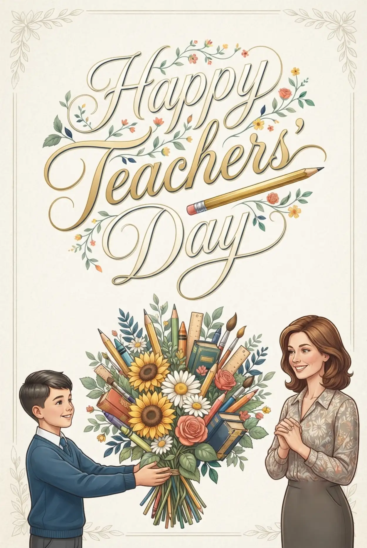Free Download Special Teachers Day Greetings - High Quality Teachers Day Greetings Image