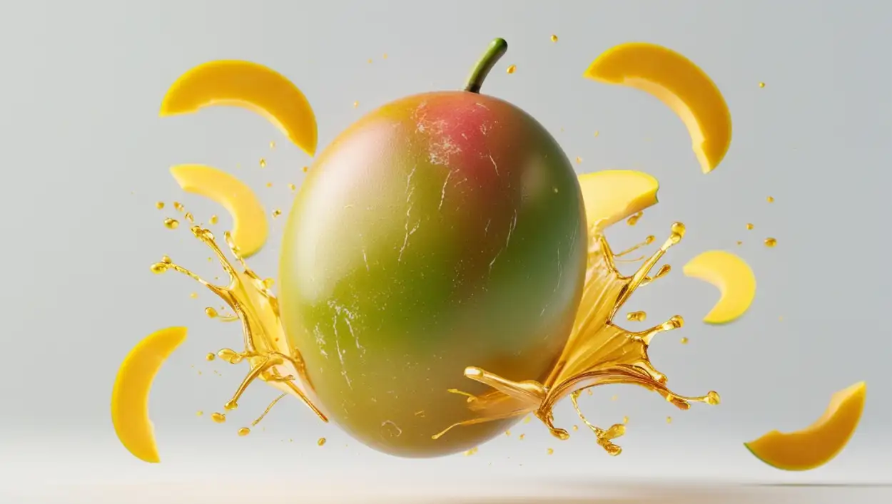 square mango background for Instagram