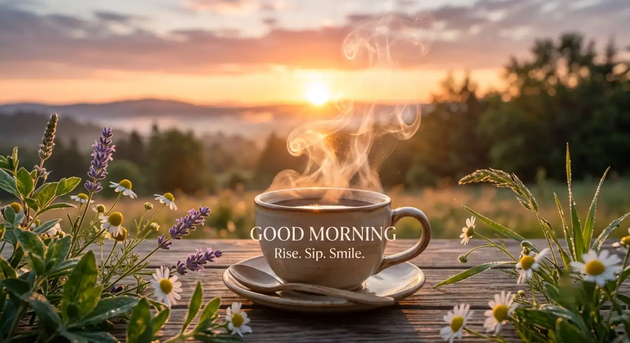 Free Download Steaming Coffee Good Morning Images - High Quality Good Morning Coffee Image