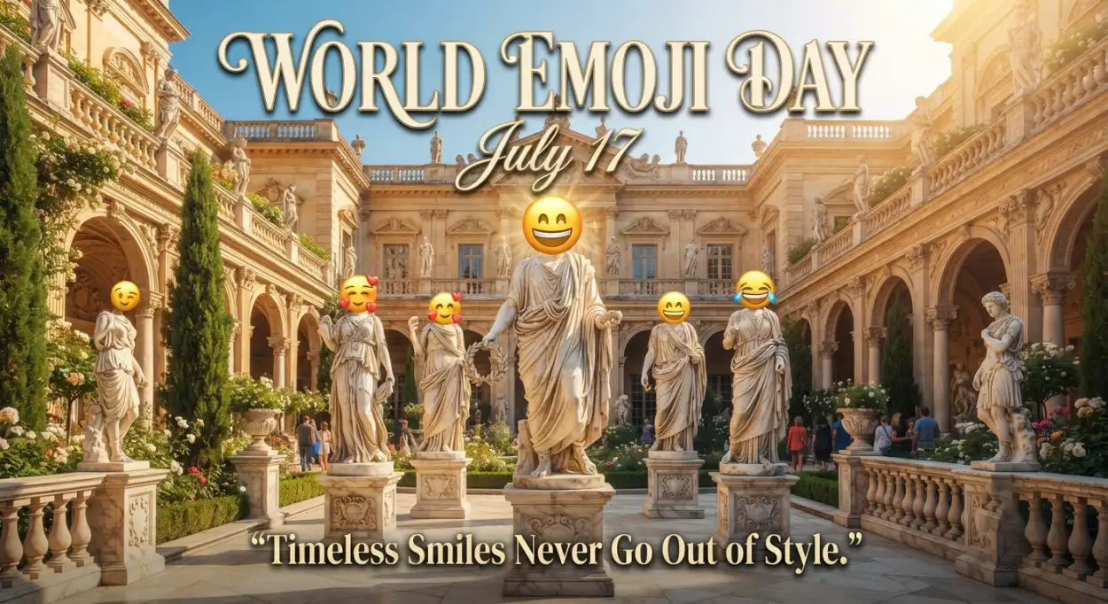 Free Download Stylish Emoji Day Poster - High Quality World Emoji Day Poster 2026 Image