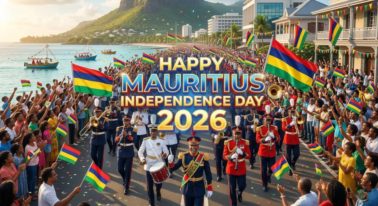 Free Download Stylish Mauritius Independence Day 2026 Social Media Posts - High Quality Happy Mauritius Independence Day 2026 Image