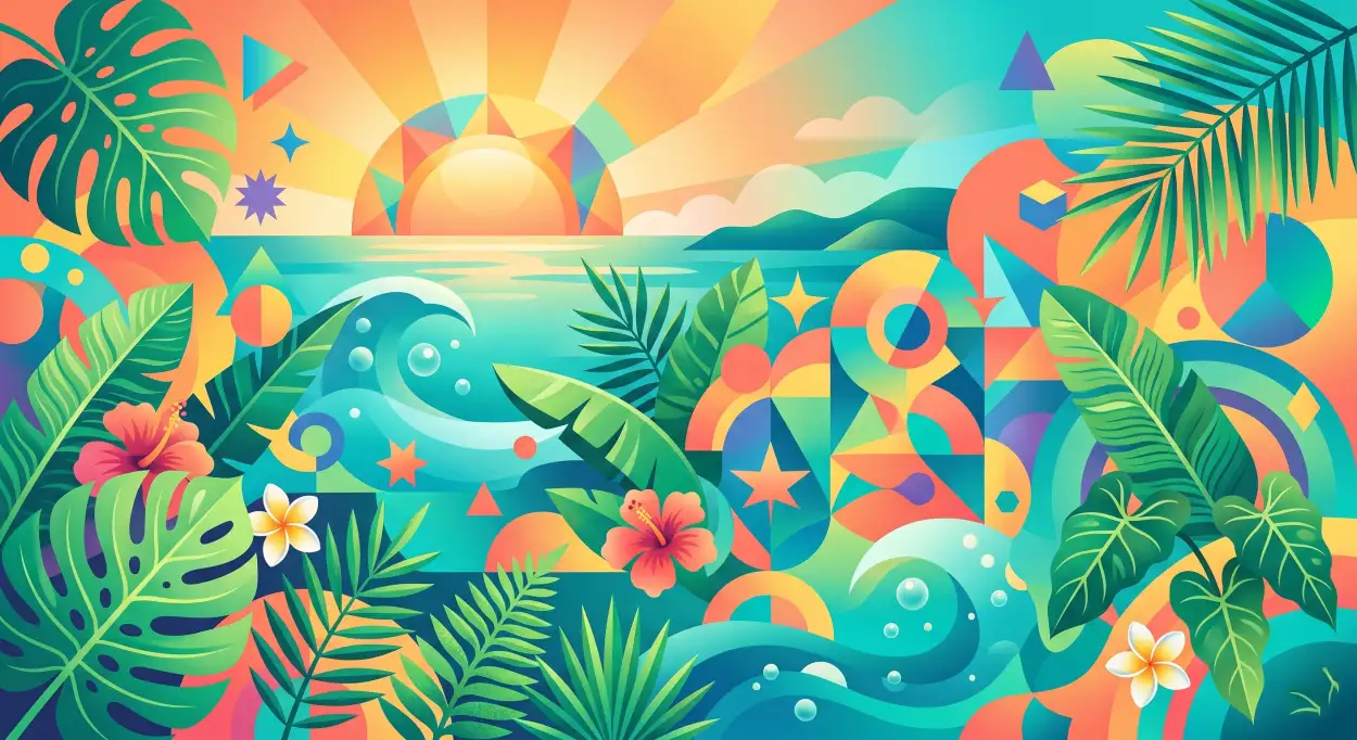 Free Download Summer Background Vector Design For Graphic Designers - High Quality Summer Background Background Image