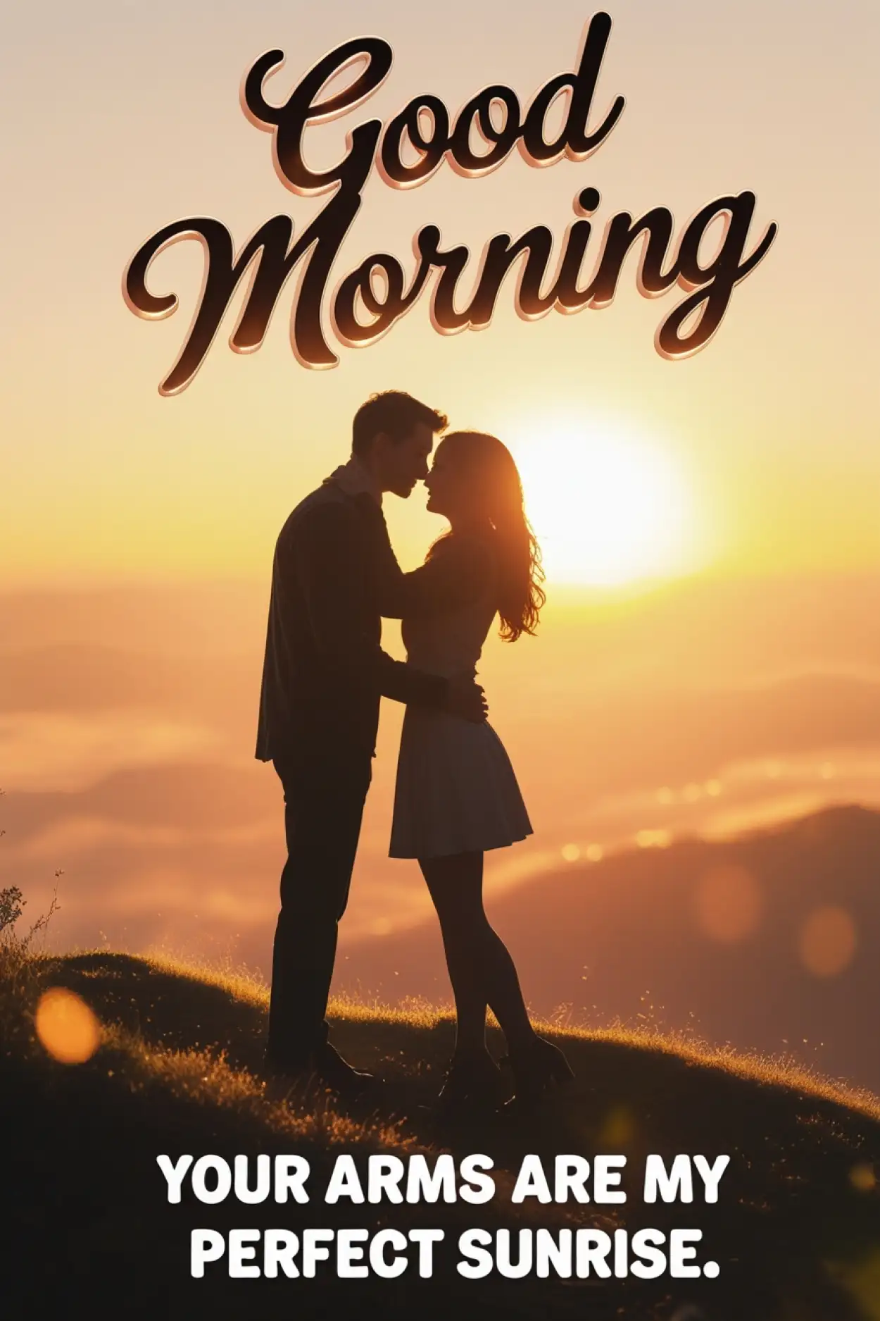 Free Download Sunrise Love Quotes For Good Morning - High Quality Good Morning Love Messages Background