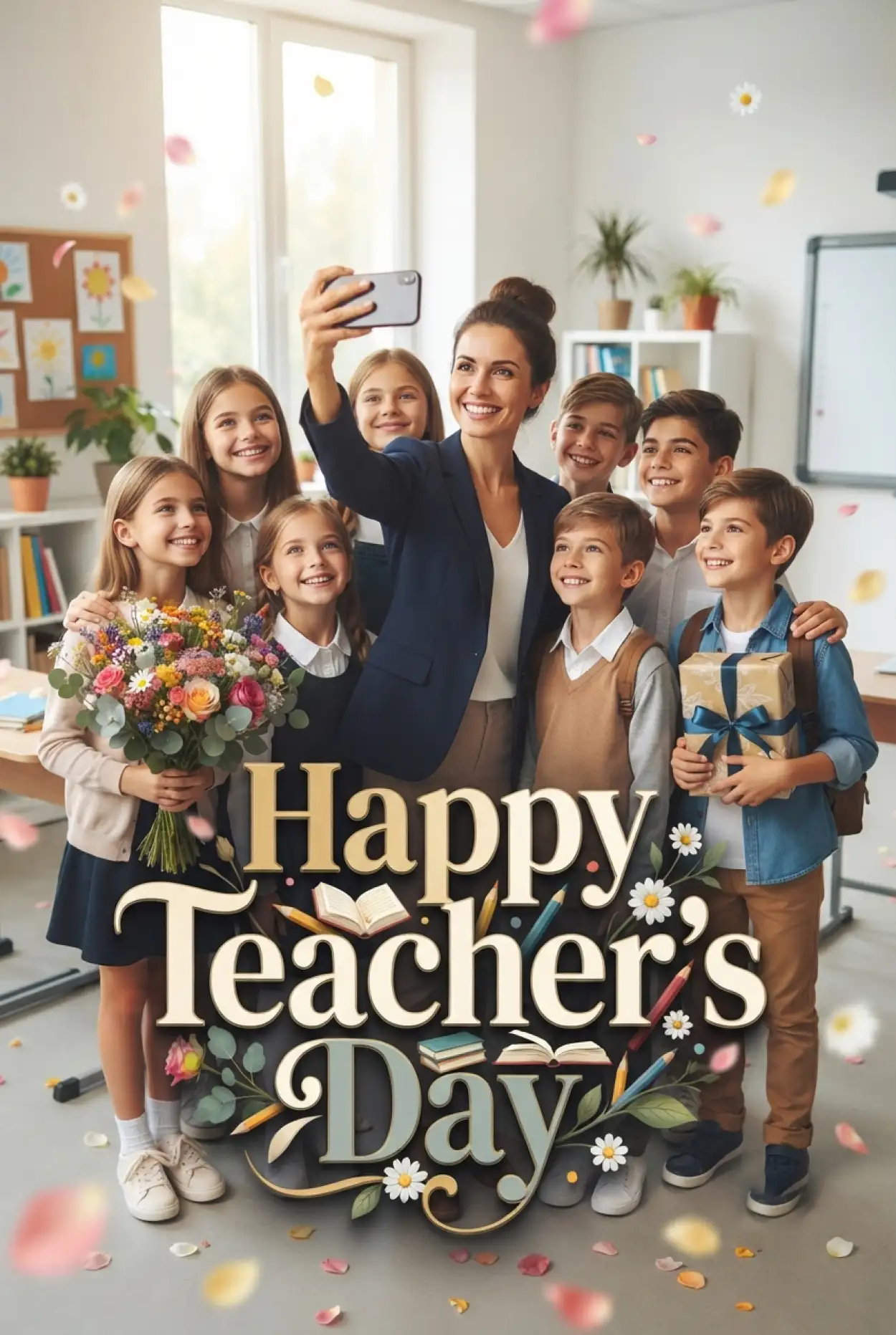 Free Download Teachers Day Cards For Instagram - High Quality Teachers Day Cards Image