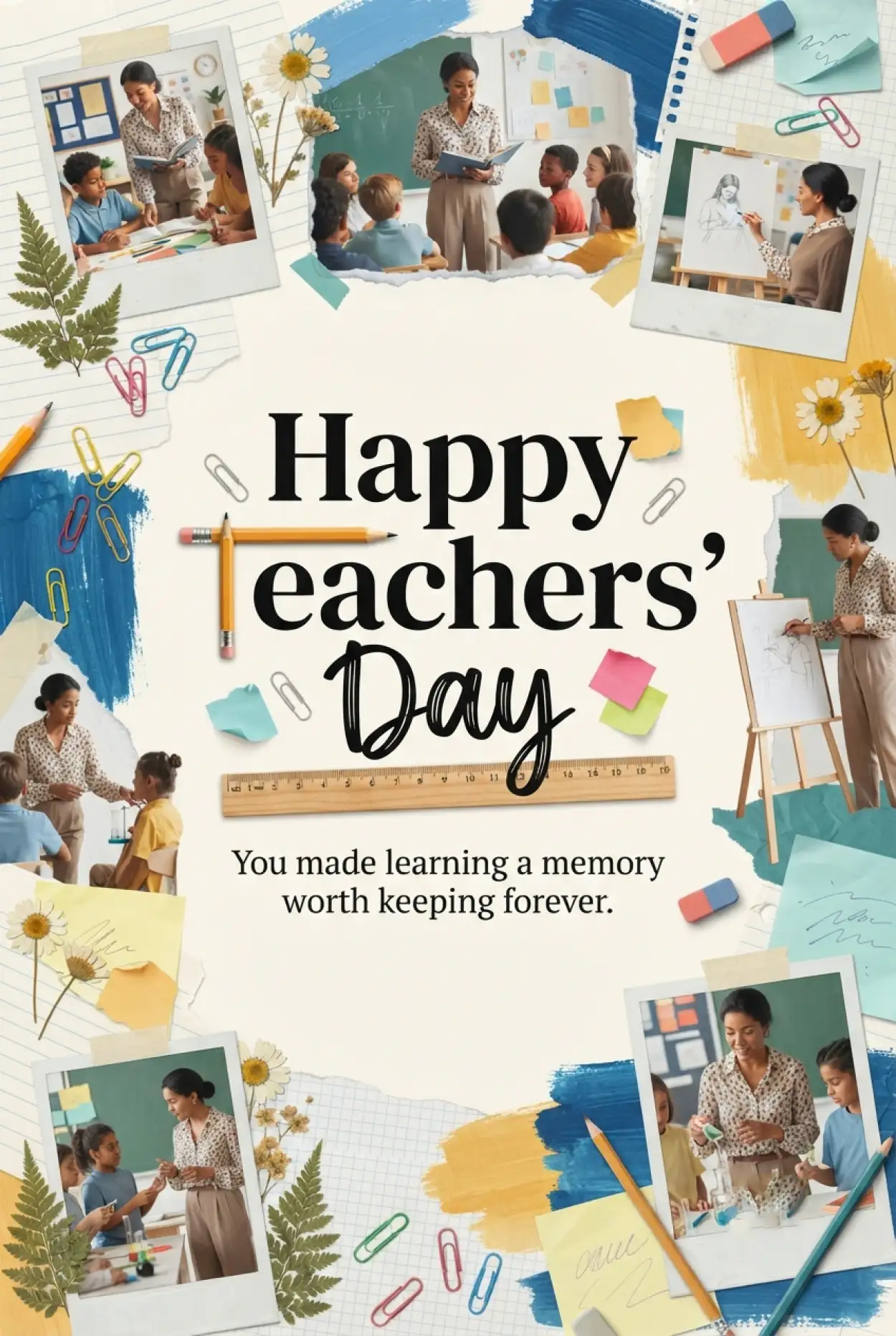 Free Download Teachers Day Cards For Teachers - High Quality Teachers Day Cards Image