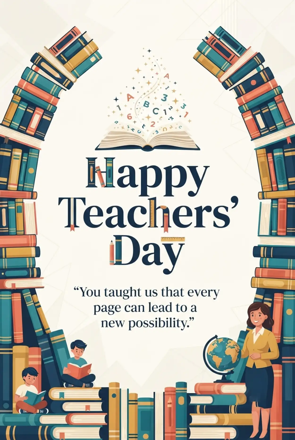Free Download Teachers Day Cards With Inspirational Quotes - High Quality Teachers Day Cards Image