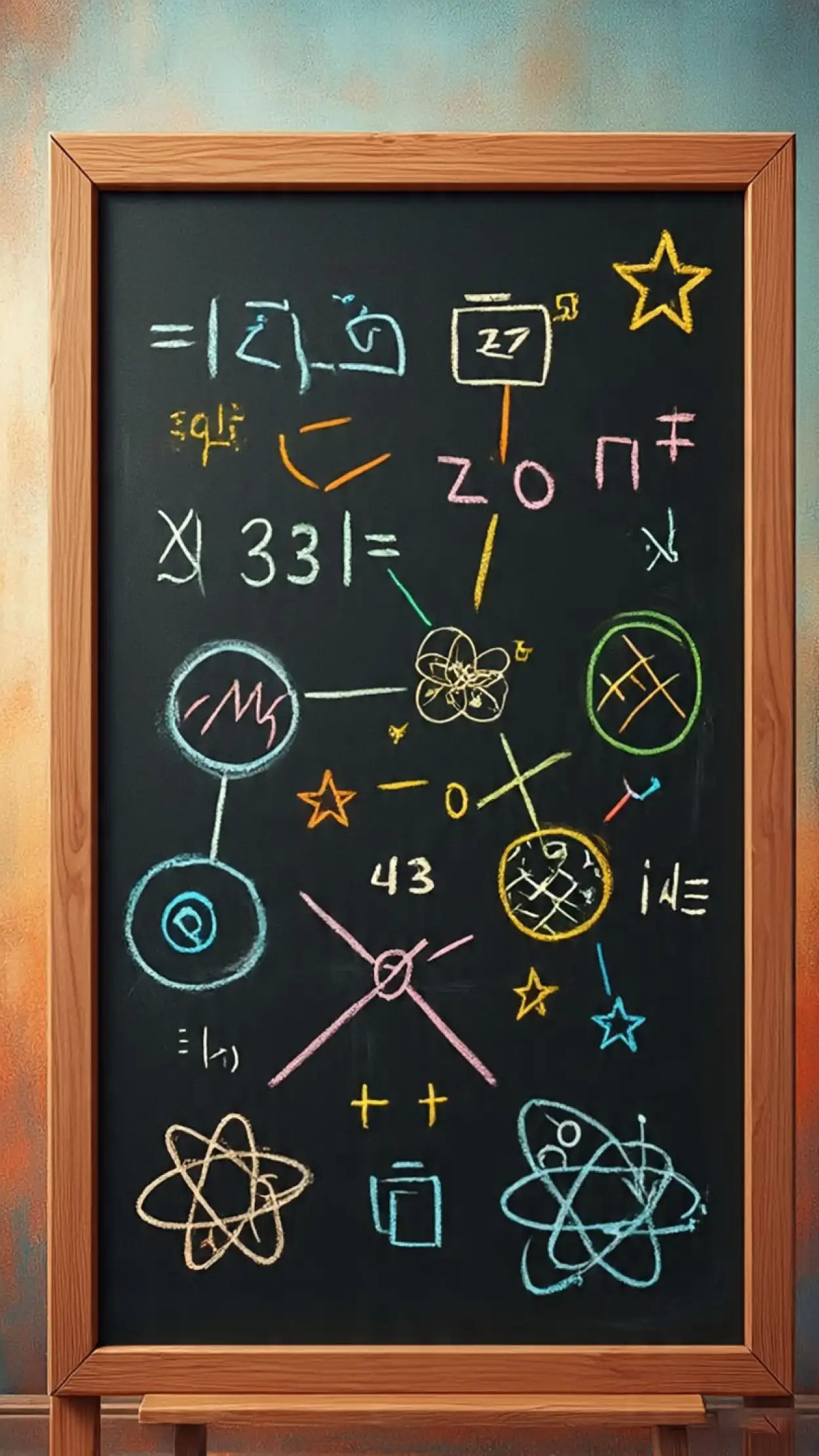 teachers day chalk art background hd