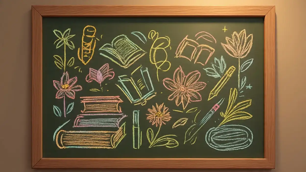 teachers day floral background design free