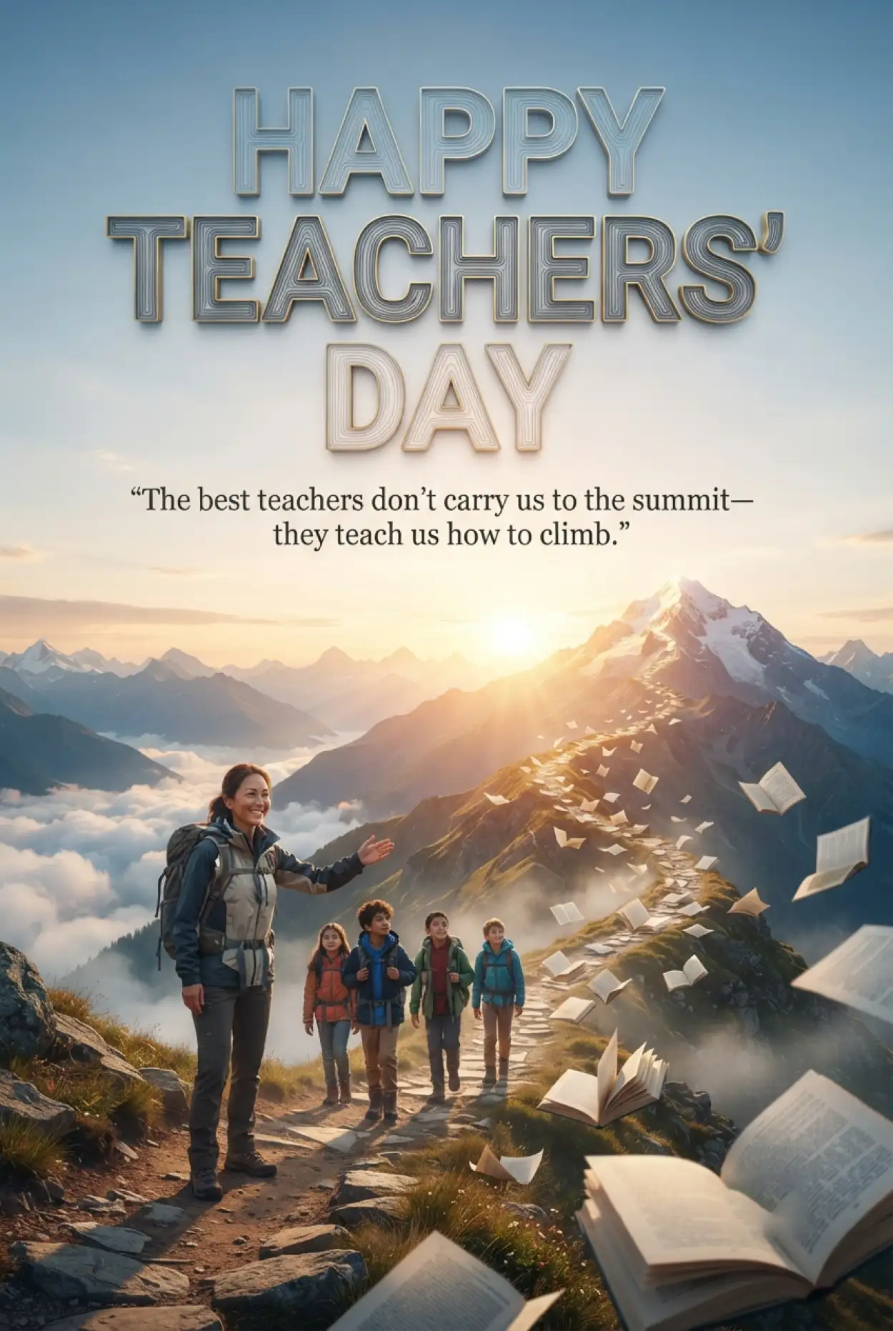 Free Download Teachers Day India 2026 Facebook Post For Students - High Quality Teachers Day India 2026 Image