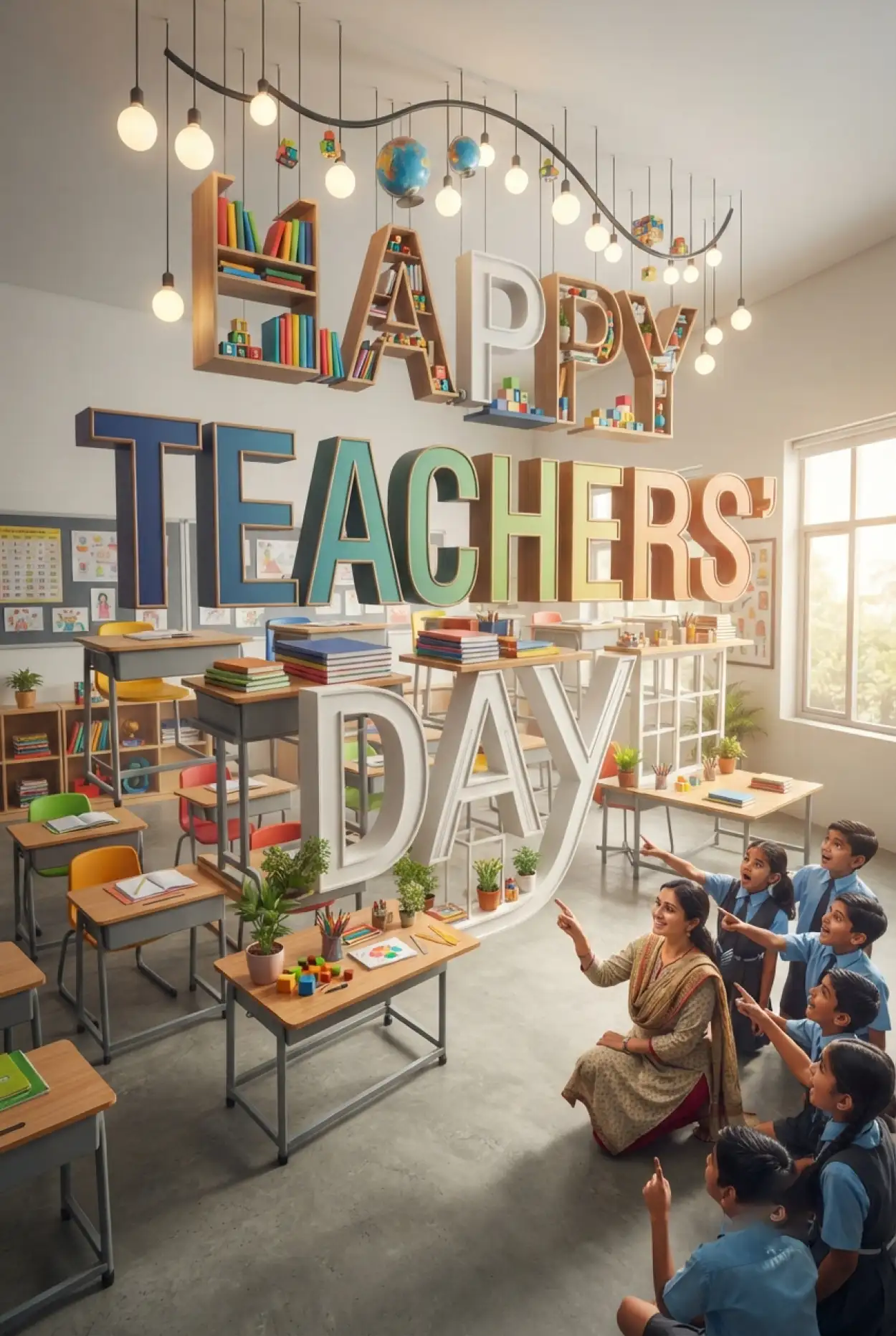 Free Download Teachers Day India 2026 Instagram Wishes For Teachers - High Quality Teachers Day India 2026 Image