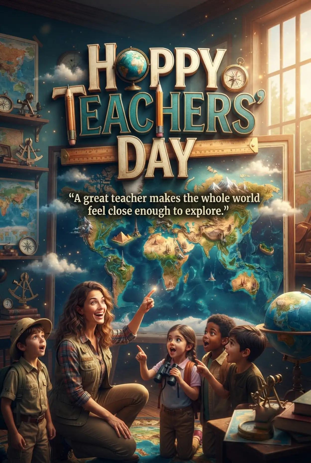 Free Download Teachers Day India 2026 Poster - High Quality Teachers Day India 2026 Image