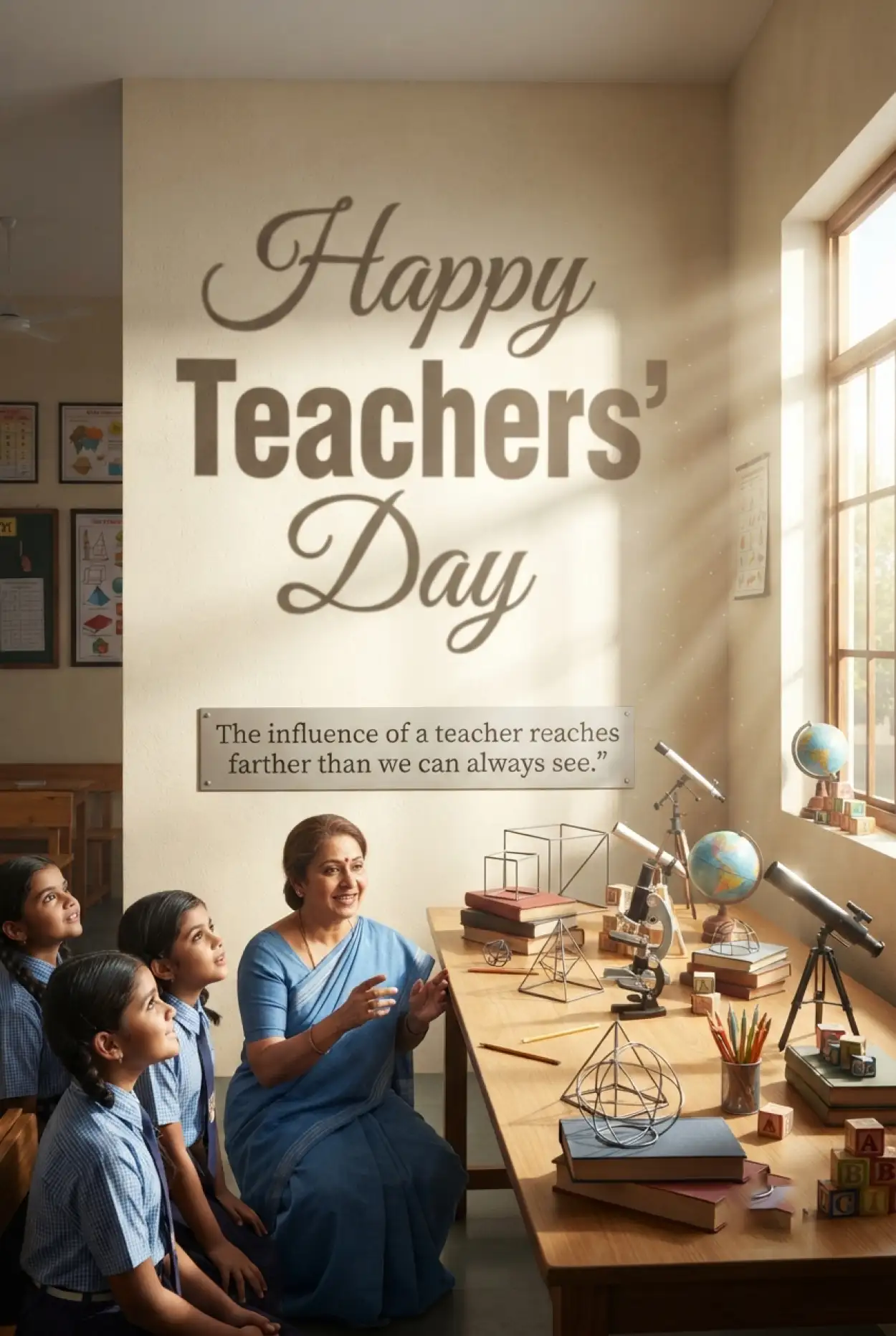 Free Download Teachers Day India 2026 Whatsapp Wishes For Teachers - High Quality Teachers Day India 2026 Image