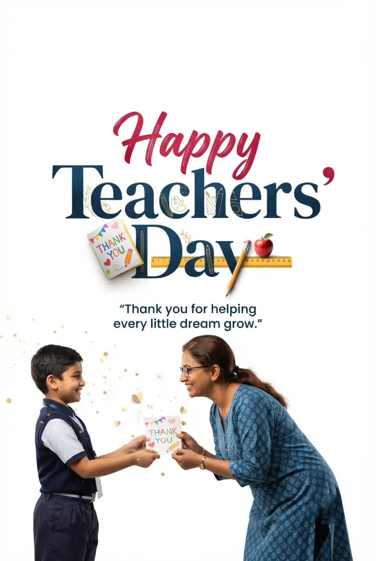 Free Download Teachers Day India 2026 Wishes In English - High Quality Teachers Day India 2026 Image