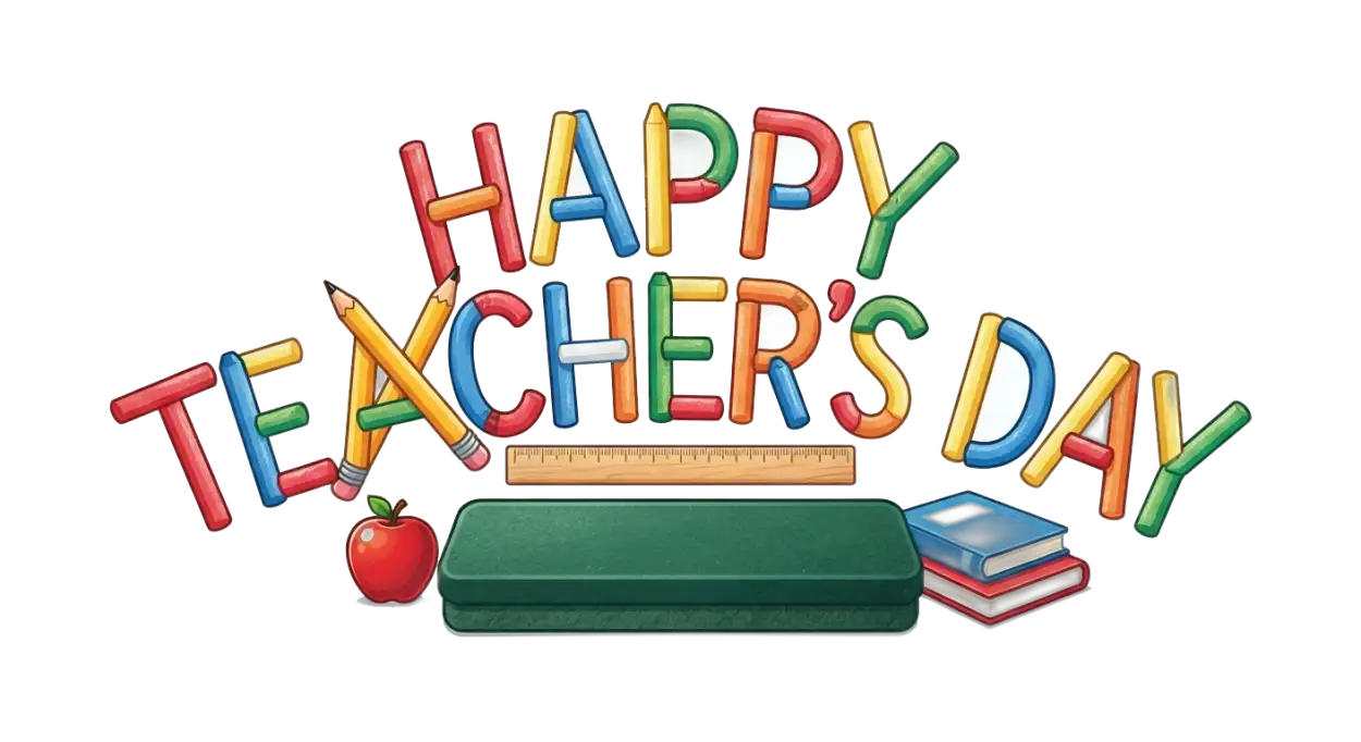 Free Download Teachers Day School Children Png - High Quality Teachers Day Png Transparent PNG