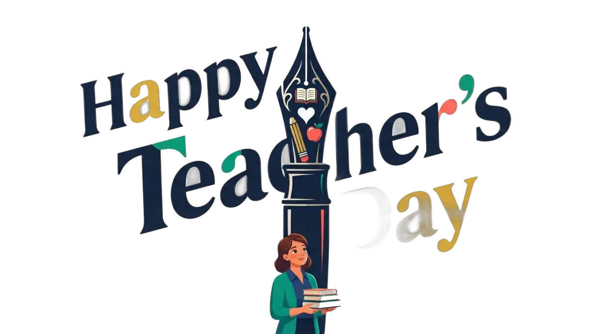 Free Download Teachers Day Teacher Illustration Png - High Quality Teachers Day Png Transparent PNG
