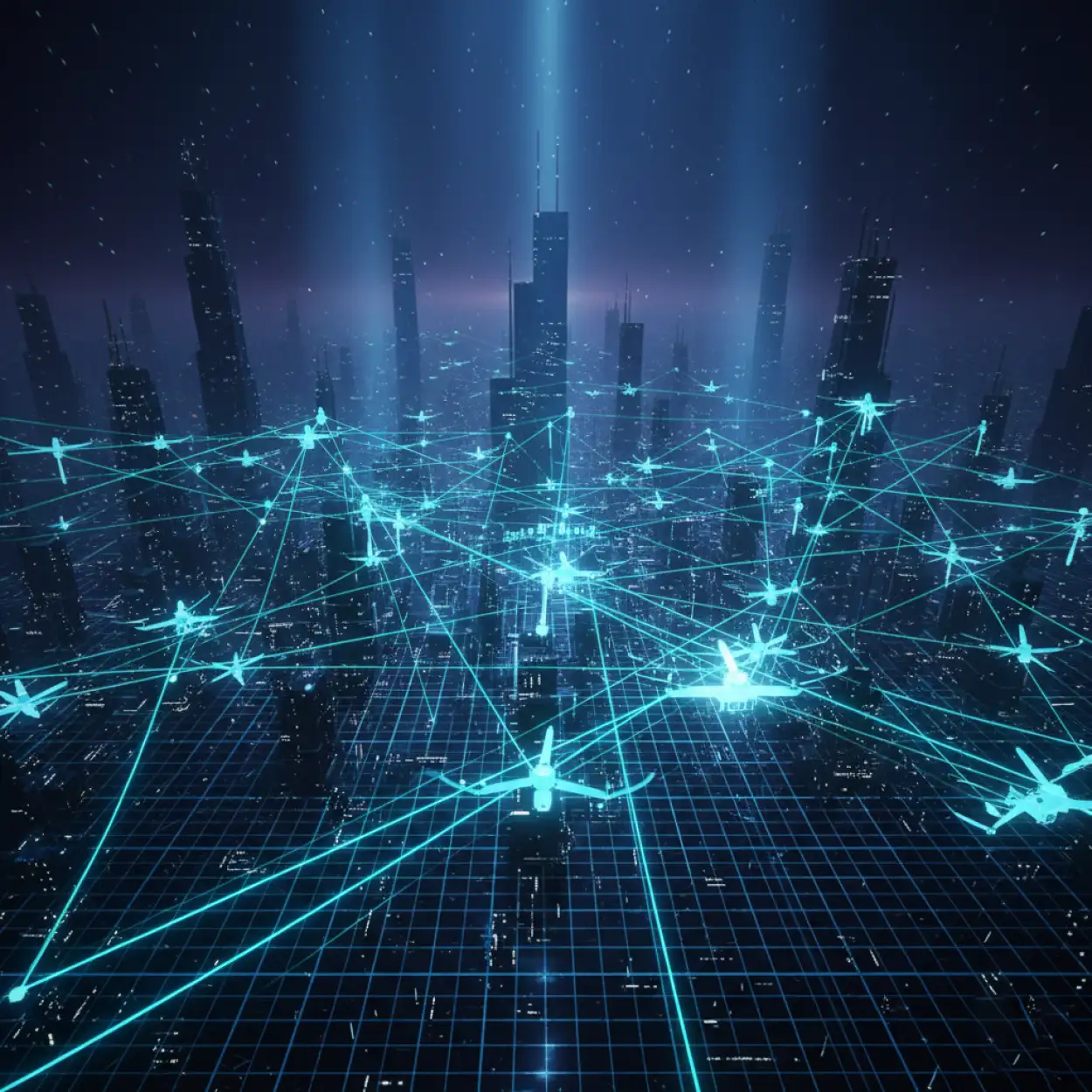 technology network background digital 2