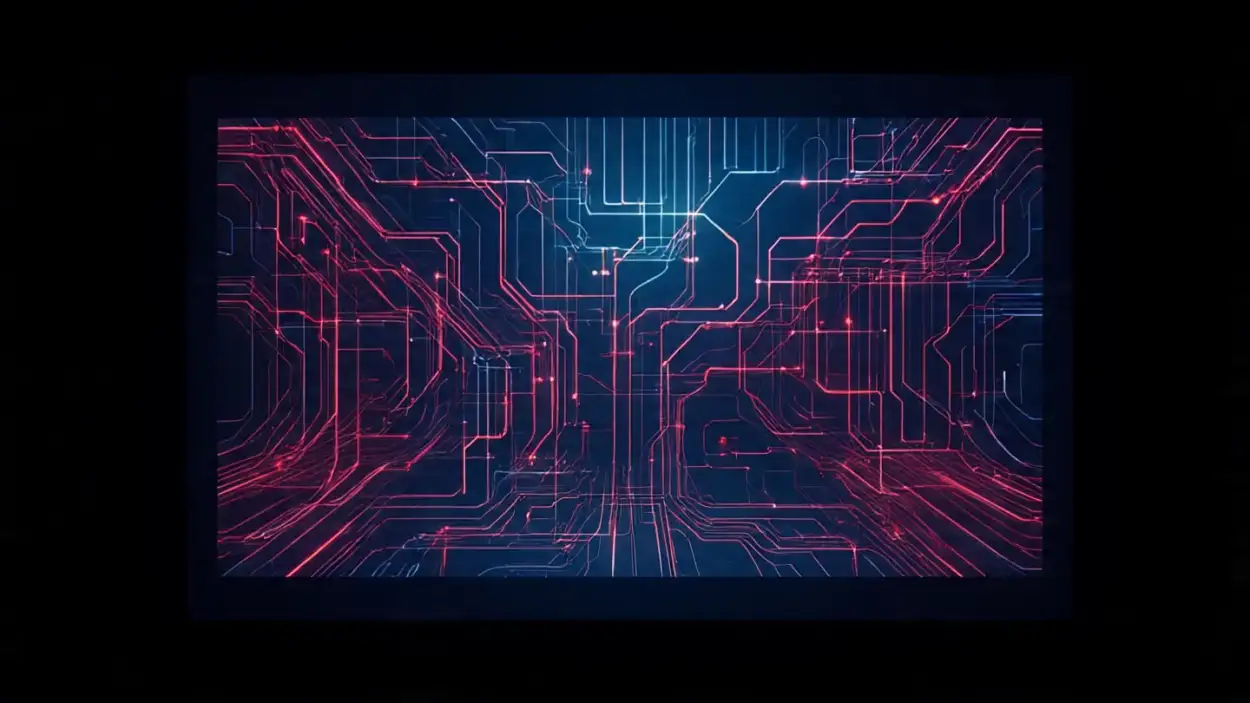 tecnical black youtube thumbnail background with shadow