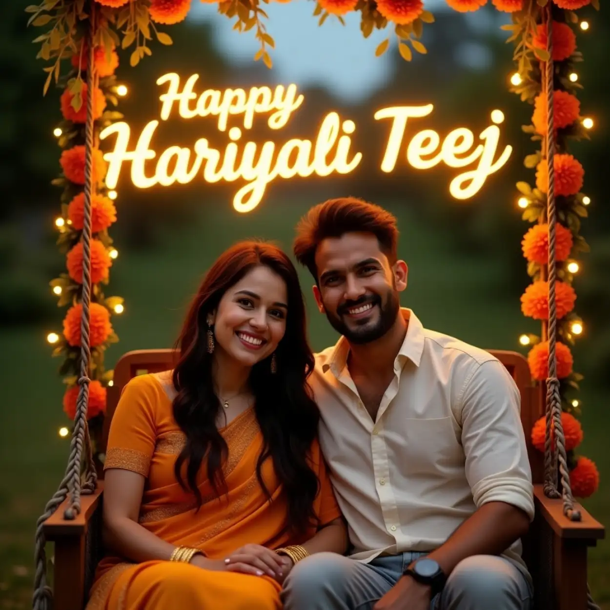 teej 2025 hindi status photo
