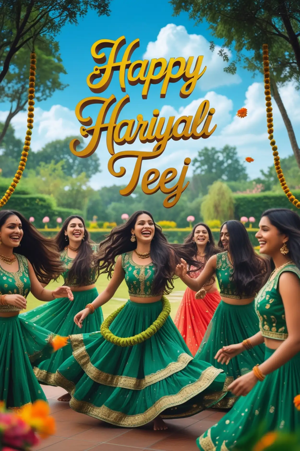 teej festival hd images free download
