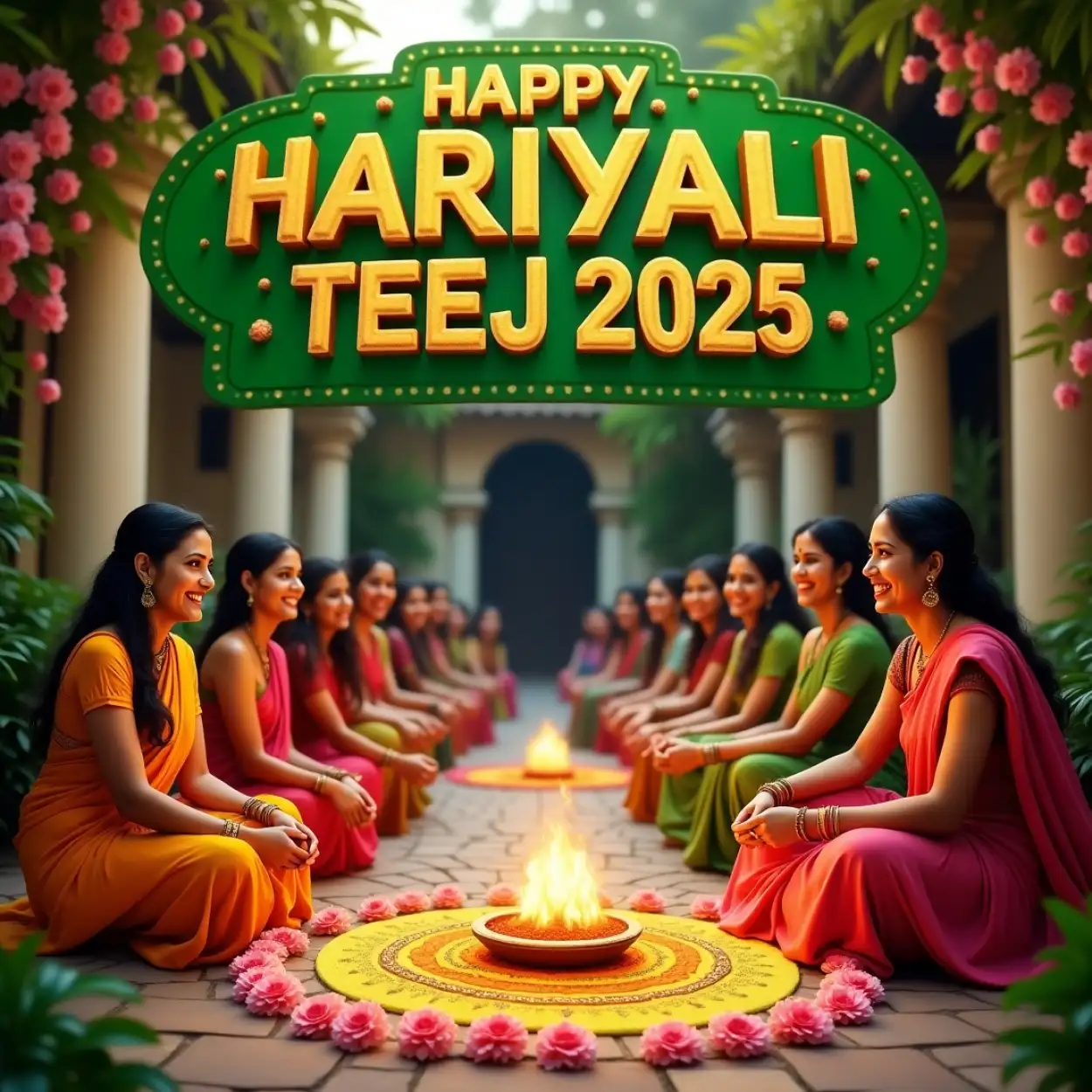 teej parvati shiv blessing wishes 2025