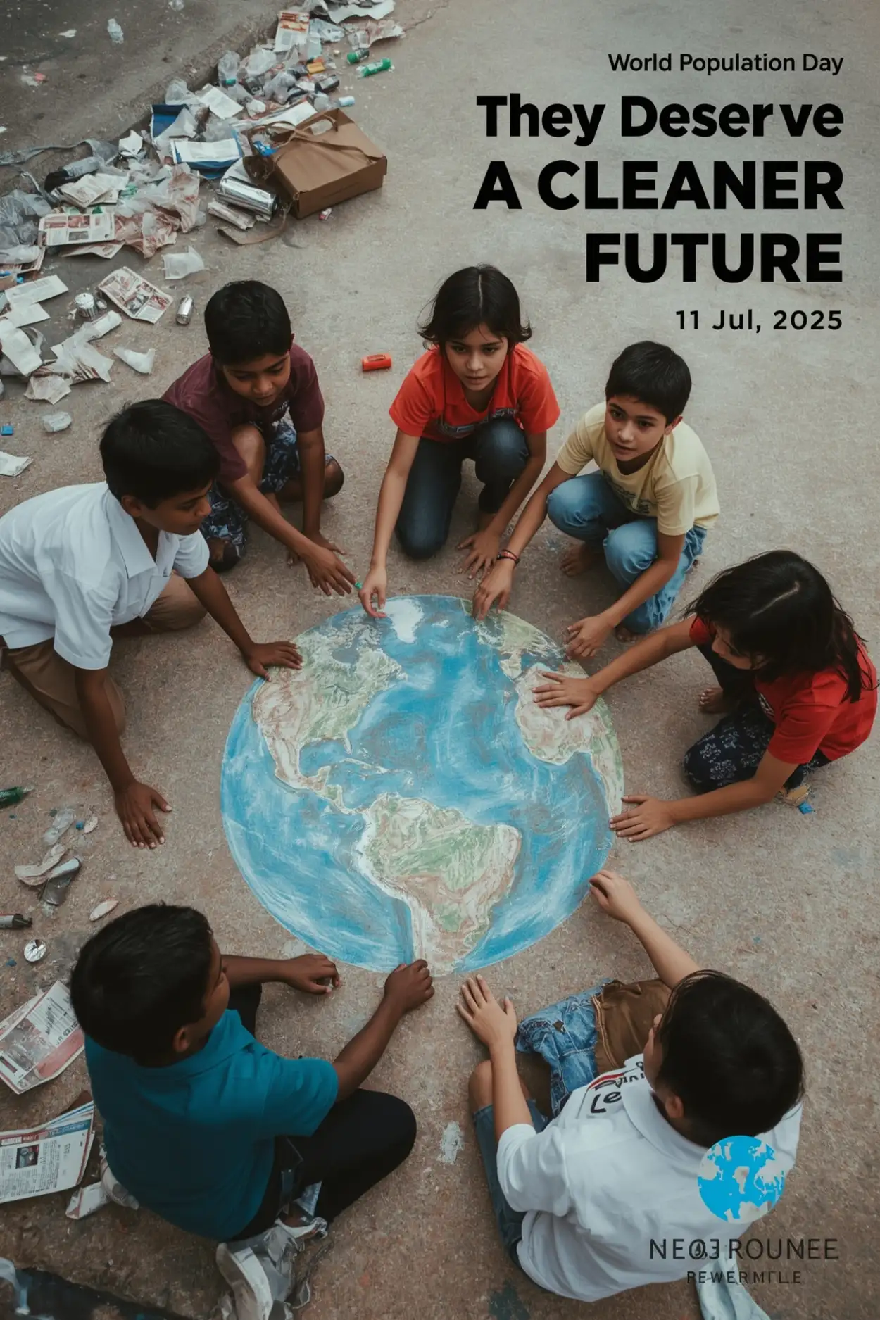 Free Download Theme Of Population Day 2025 With Meaning - High Quality World Population Day Background