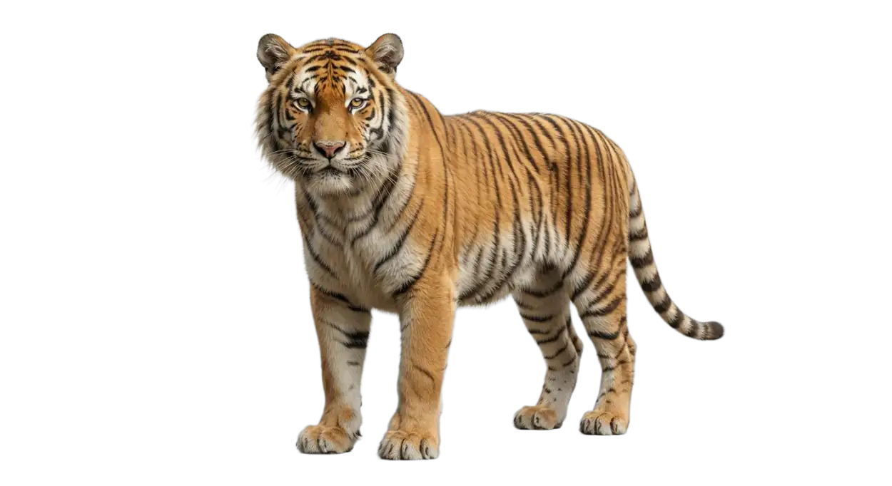 Free Download Tiger Realistic 3d Png - High Quality Tiger Png Transparent PNG