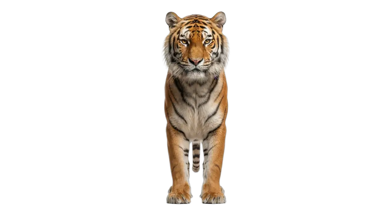 Free Download Tiger Standing Png Transparent - High Quality Tiger Png Transparent PNG