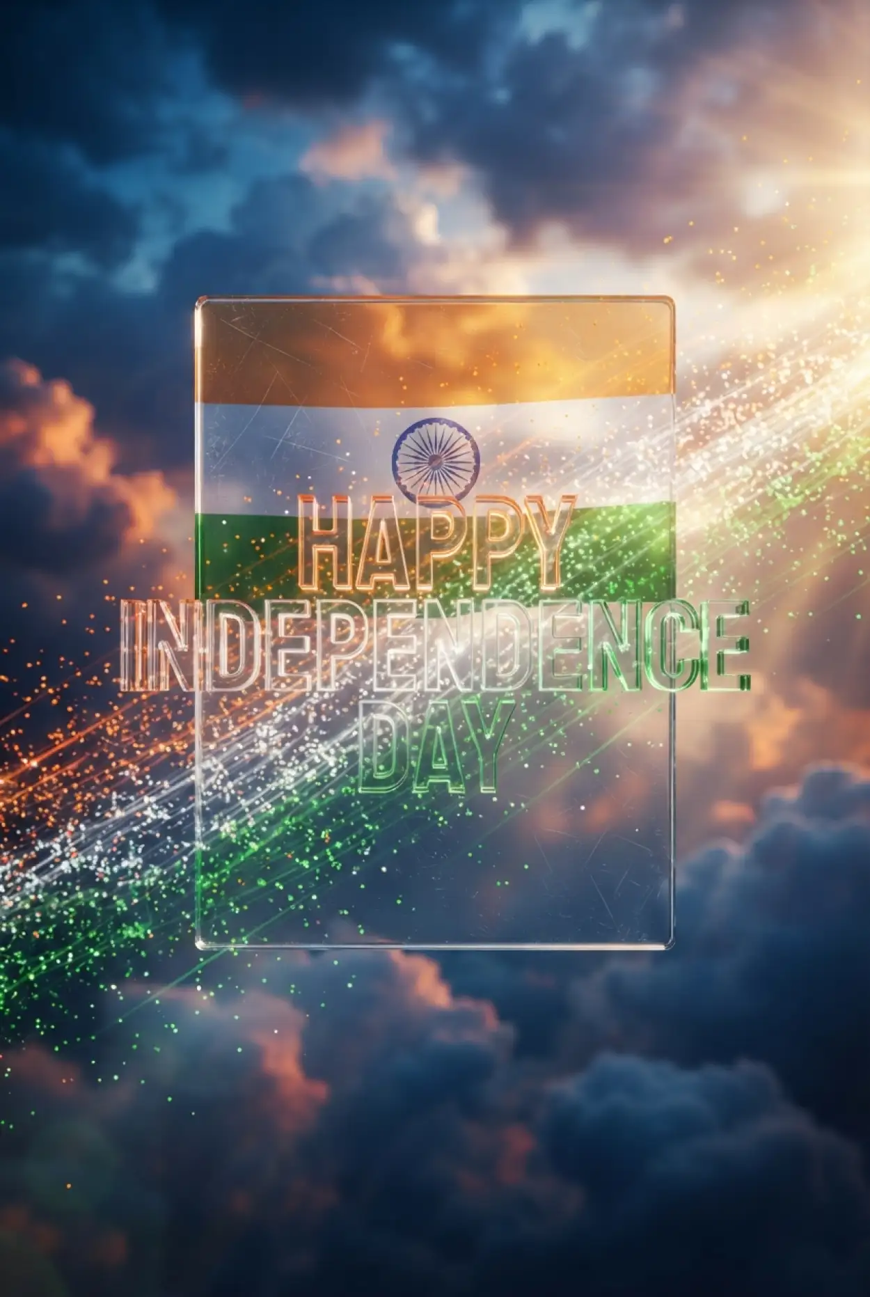 Free Download Tiranga Independence Day Poster 2026 - High Quality Independence Day Poster 2026 Image