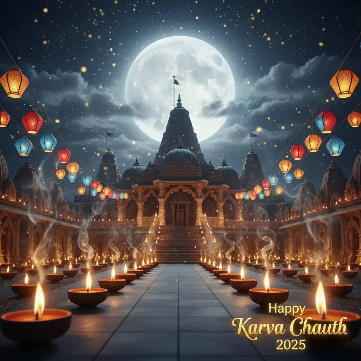 traditional happy karva chauth 2025 shayari in hindi