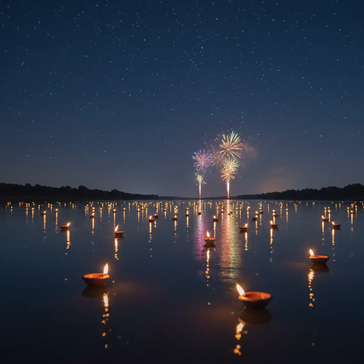 traditional indian diwali celebration background