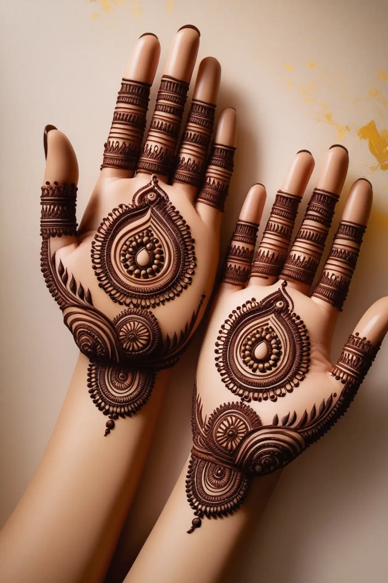 traditional mehndi for sawan monday