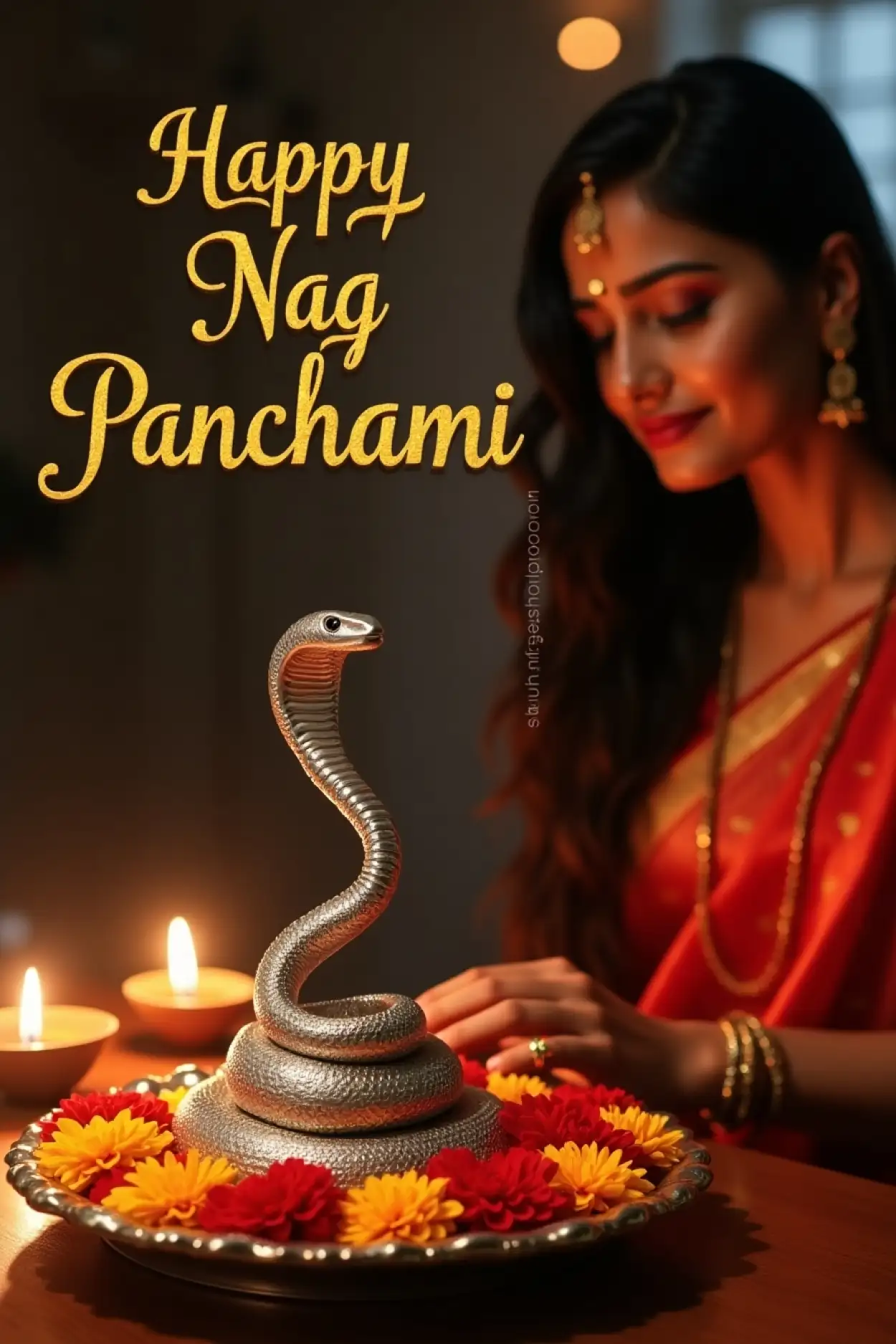 Traditional Nag Panchami festival transparent images