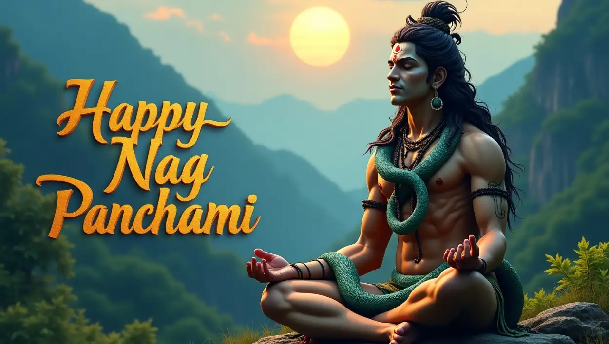 Transparent background Nag Panchami photo