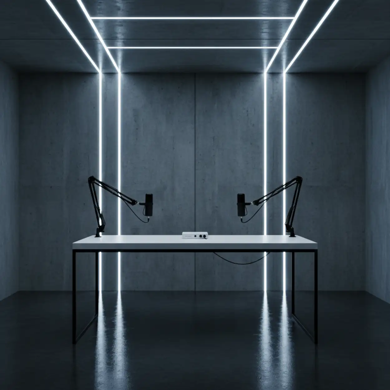 Free Download Trendy Podcast Studio Background 2026 - High Quality Podcast Studio Background Background