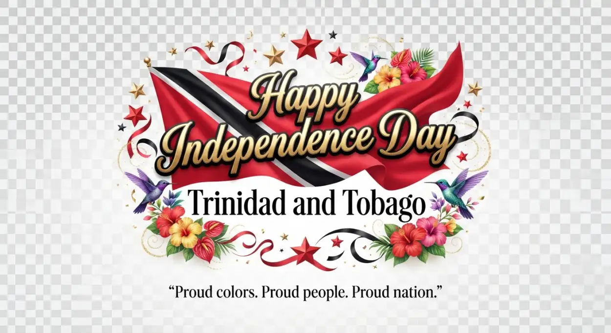 Free Download Trinidad And Tobago Independence Day 2026 Facebook Status Images - High Quality Trinidad And Tobago Independence Day 2026 Image