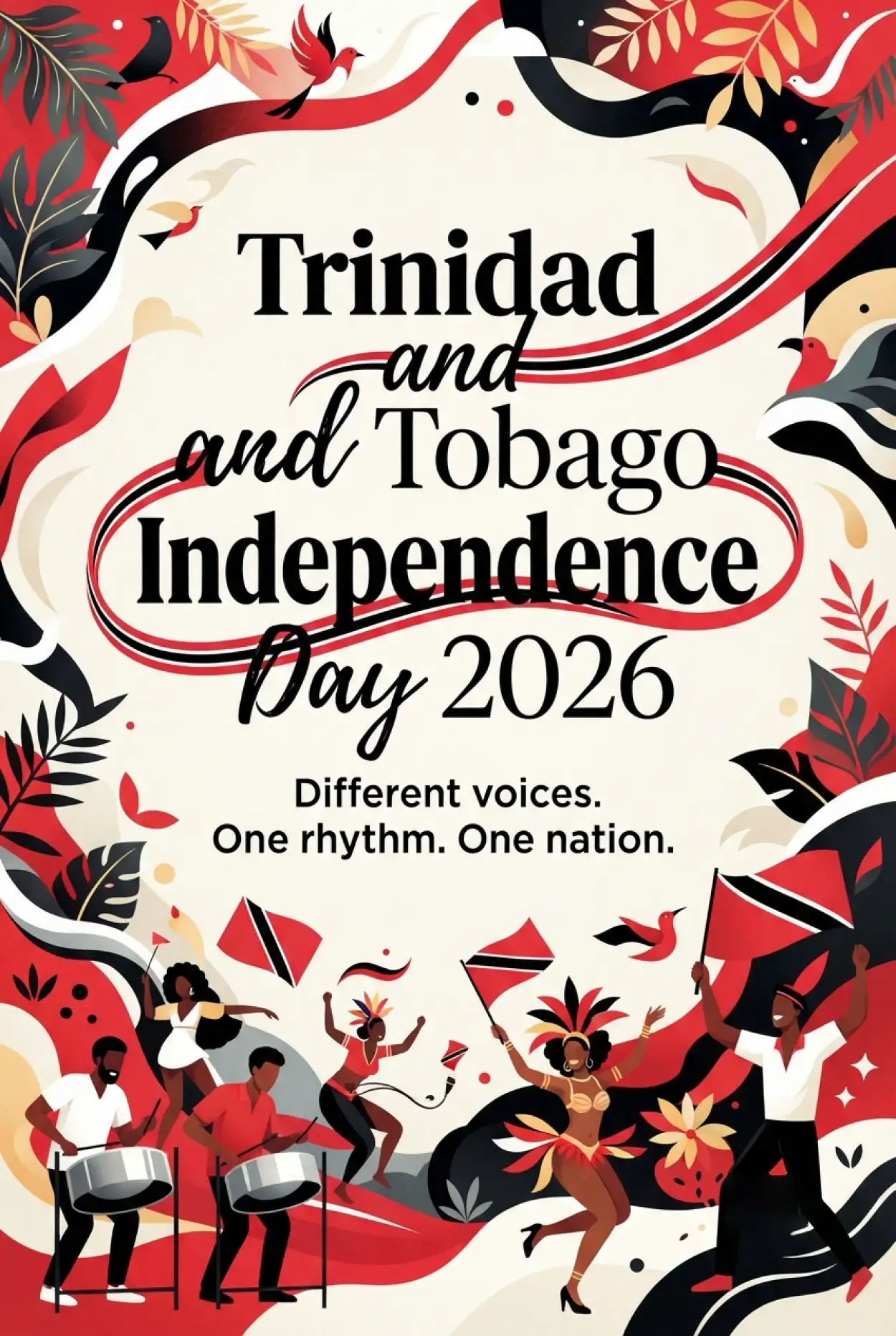 Free Download Trinidad And Tobago Independence Day 2026 Poster - High Quality Trinidad And Tobago Independence Day 2026 Image