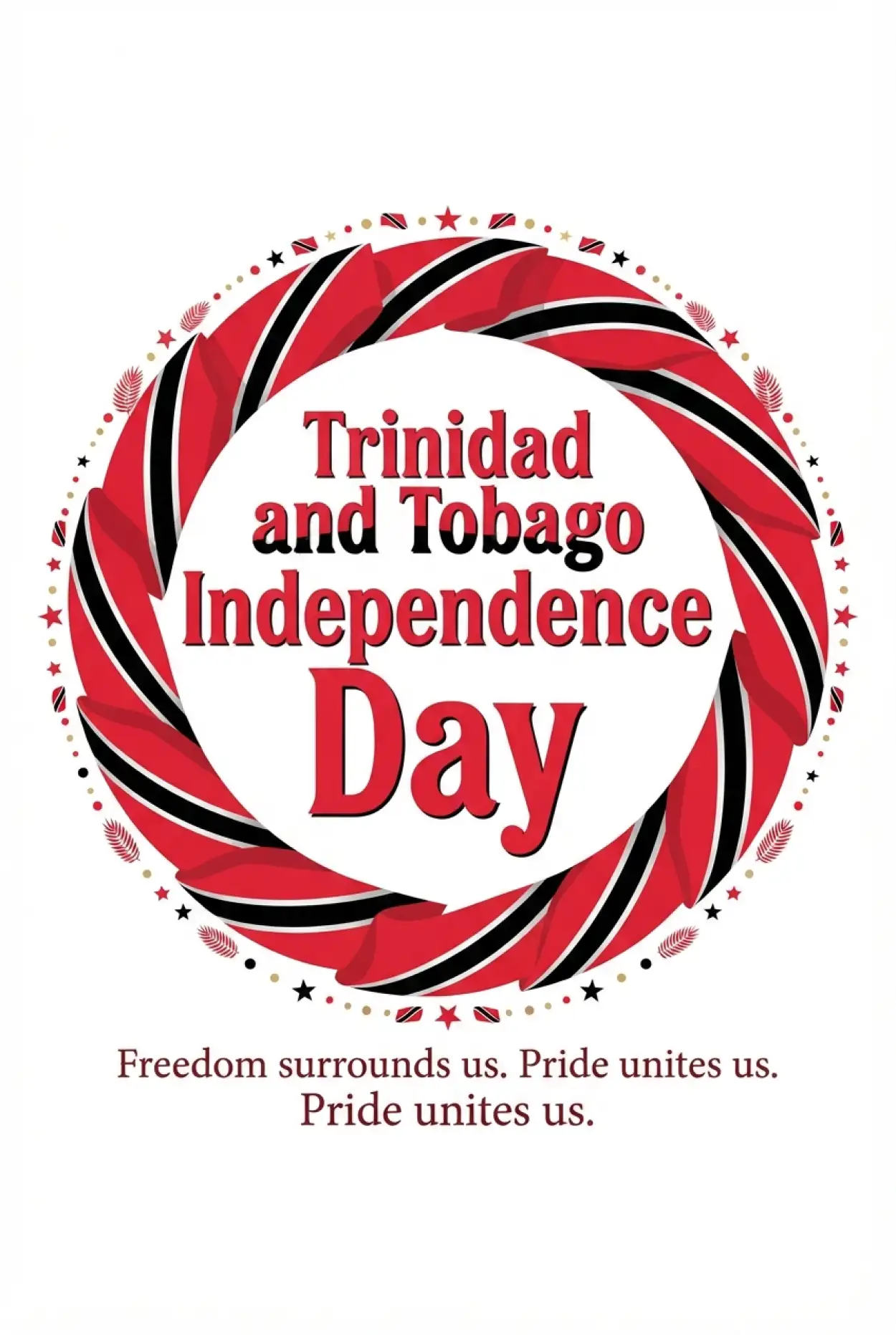 Free Download Trinidad And Tobago Independence Day August 31 Poster - High Quality Trinidad And Tobago Independence Day 2026 Image
