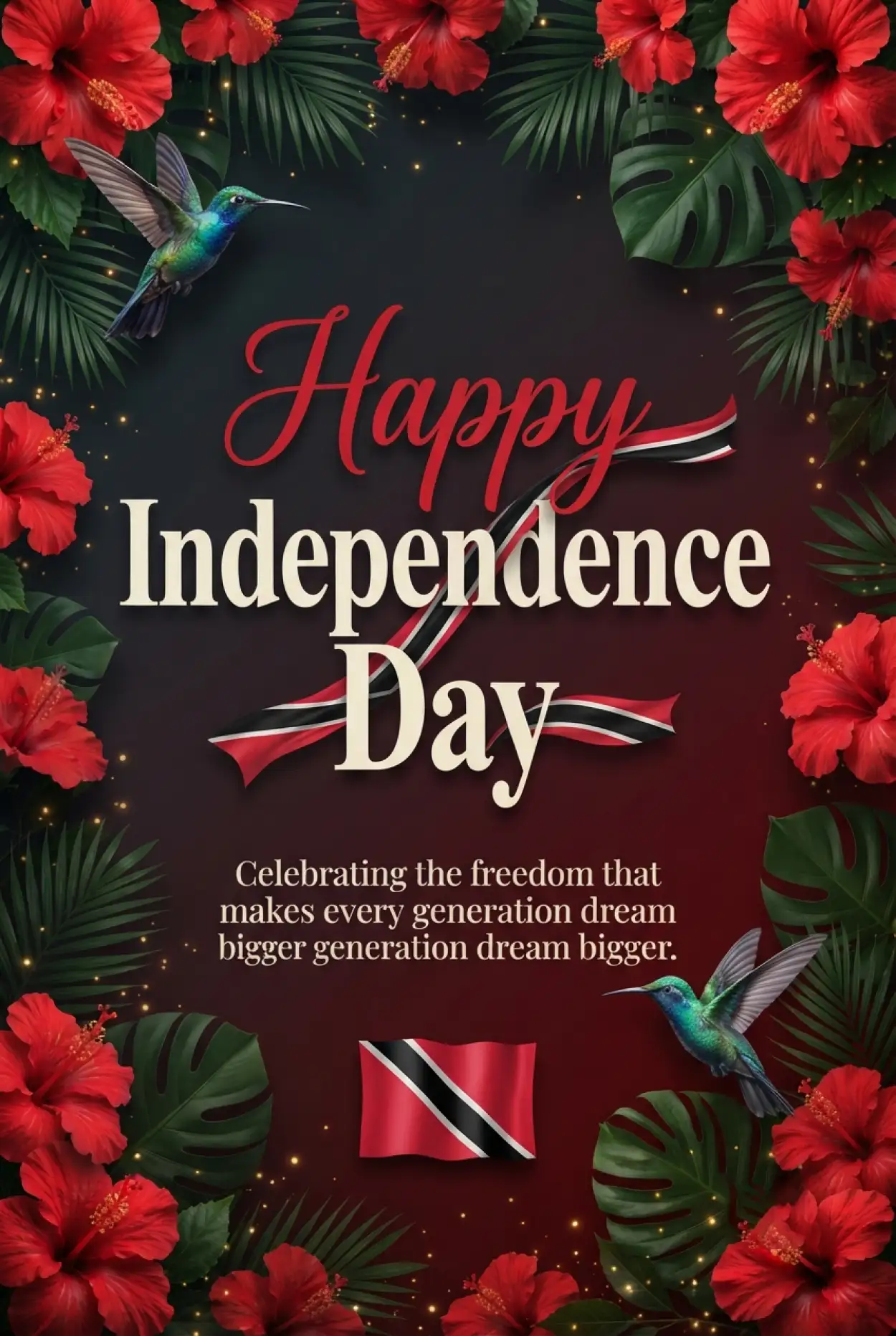 Free Download Trinidad And Tobago Independence Day Inspirational Quotes 2026 - High Quality Trinidad And Tobago Independence Day 2026 Image