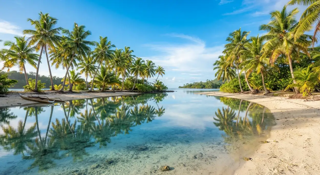 Free Download Tropical Coconut Tree Background - High Quality Tropical Summer Background Background Image